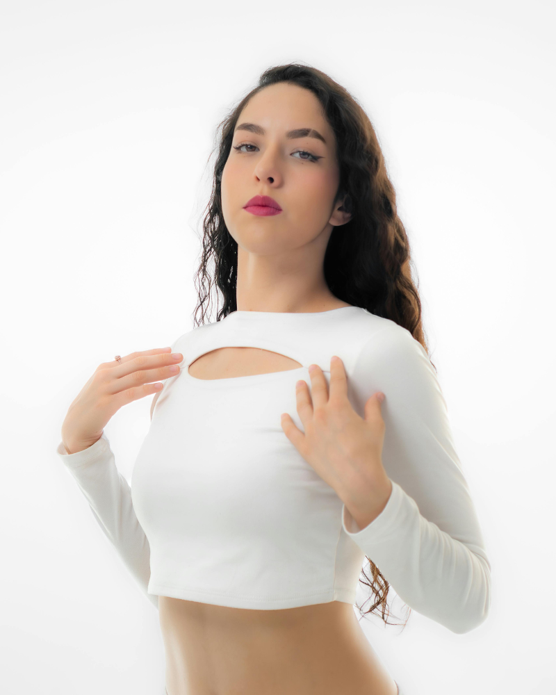 Ribbed Knit Crop Top